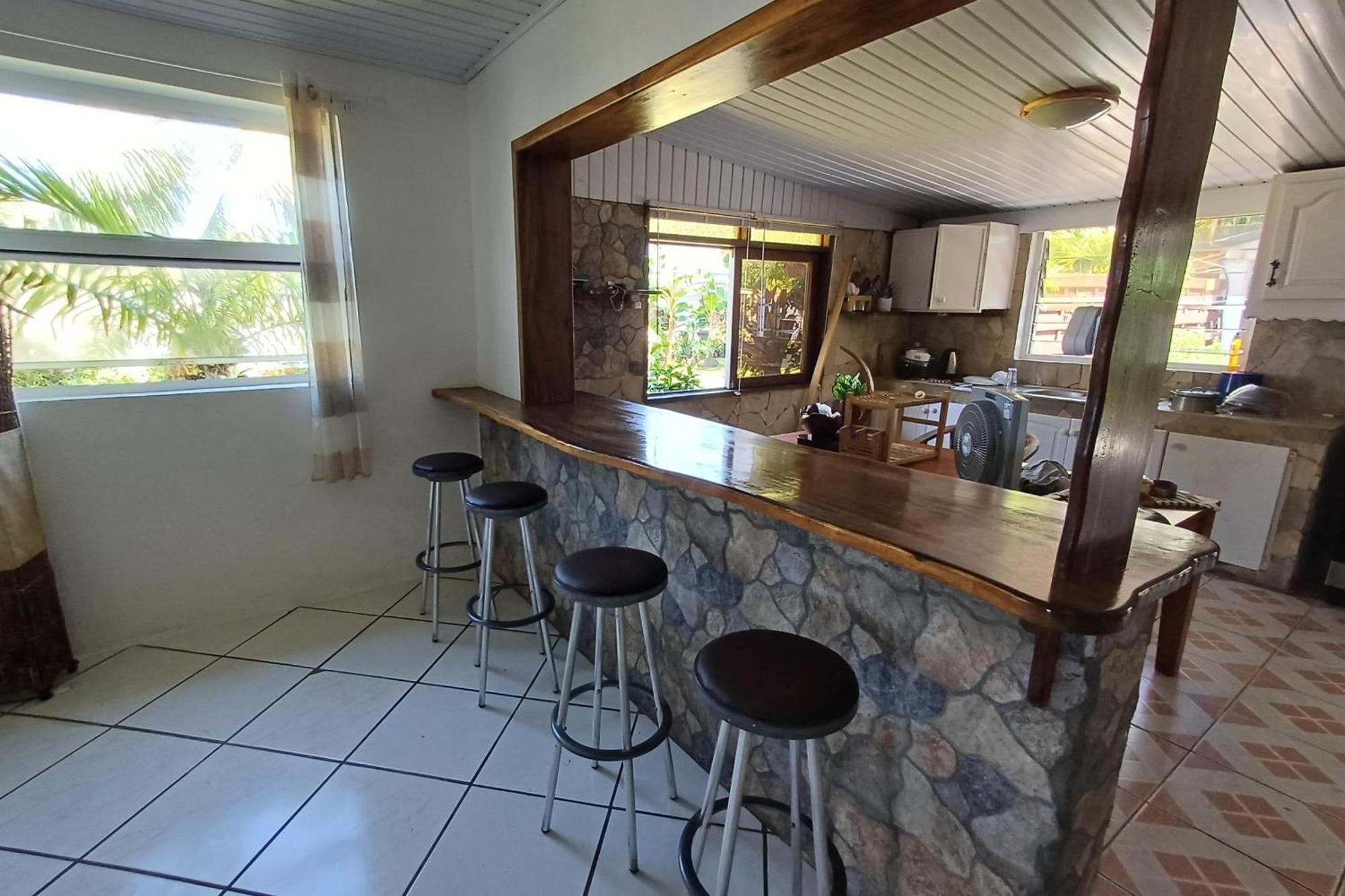 Fare Ahonu Beach House Mahina Eksteriør bilde